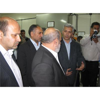 Deputy of minister , isfahan laboratory,2008