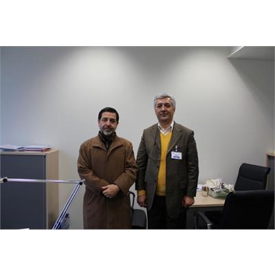 Dr.Ghanimifard & me -OPEC,Vienna 2014